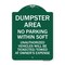 Signmission No Parking Within 50 Ft Unauthorized Vehicles Ticketed Towed at Owners Expense, GW-1824-23638 A-DES-GW-1824-23638 - alternate 1